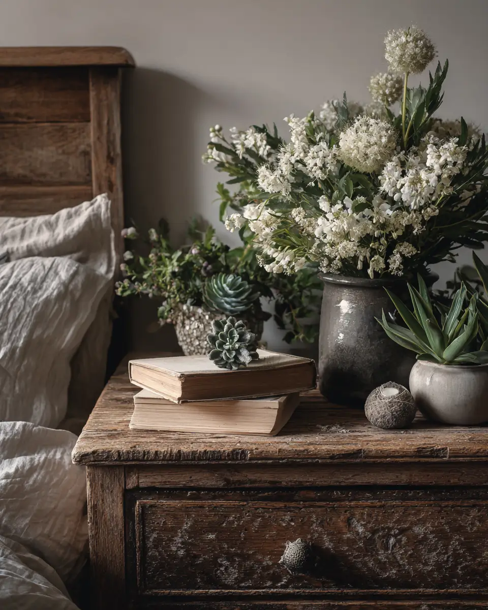 Calm Vintage Bedroom Decor Ideas