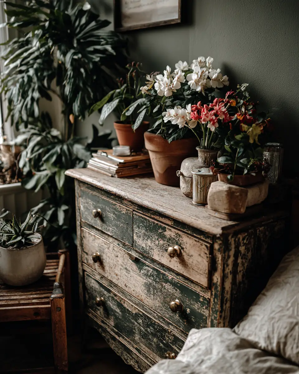 Calm Vintage Bedroom Decor Ideas