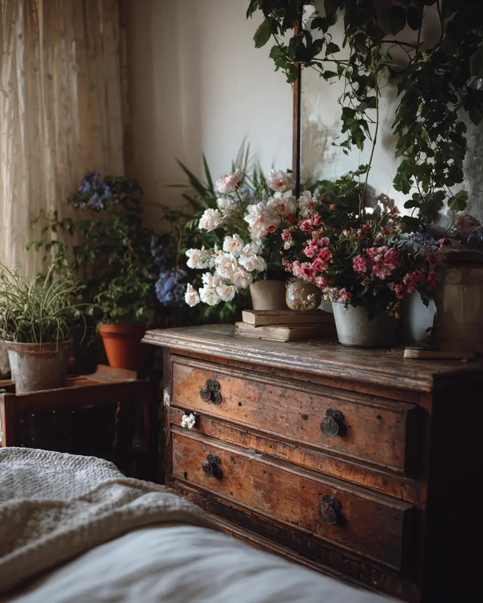 Calm Vintage Bedroom Decor Ideas