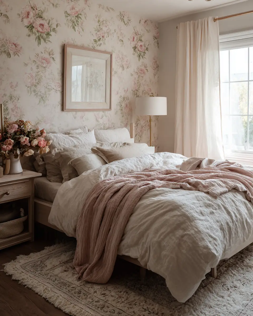 Calm Vintage Bedroom Decor Ideas