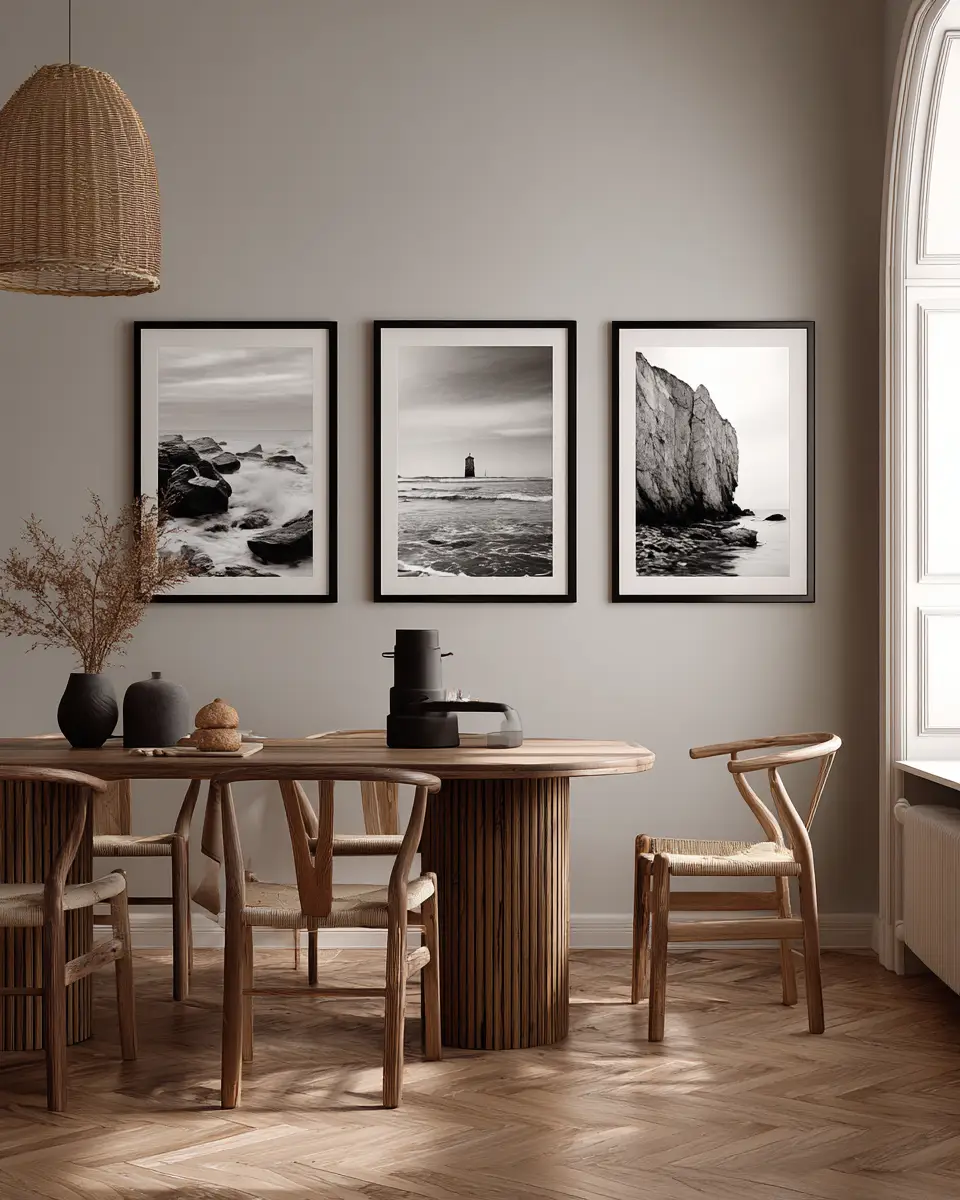 Calm Zen Dining Room Decor Ideas