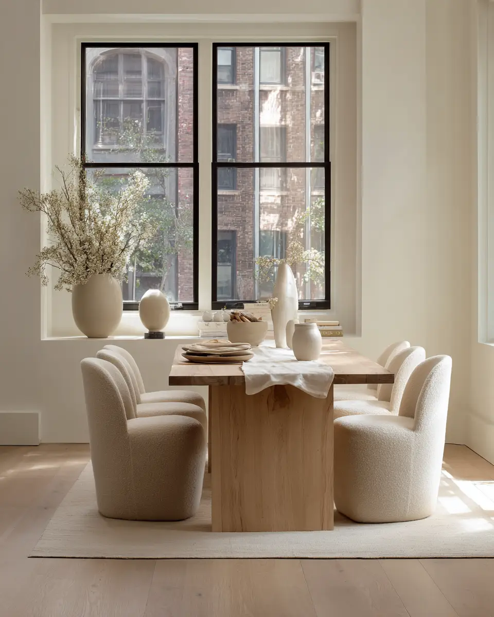 Calm Zen Dining Room Decor Ideas