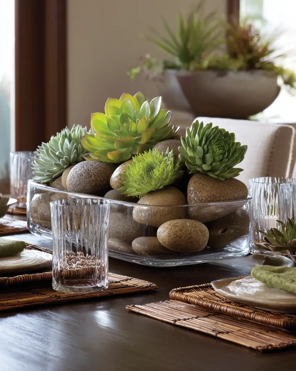 Calm Zen Dining Room Decor Ideas