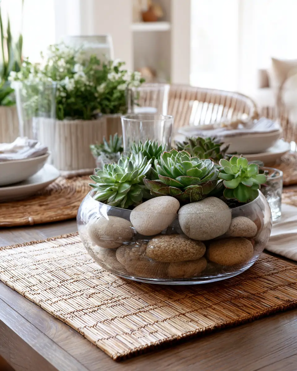 Calm Zen Dining Room Decor Ideas