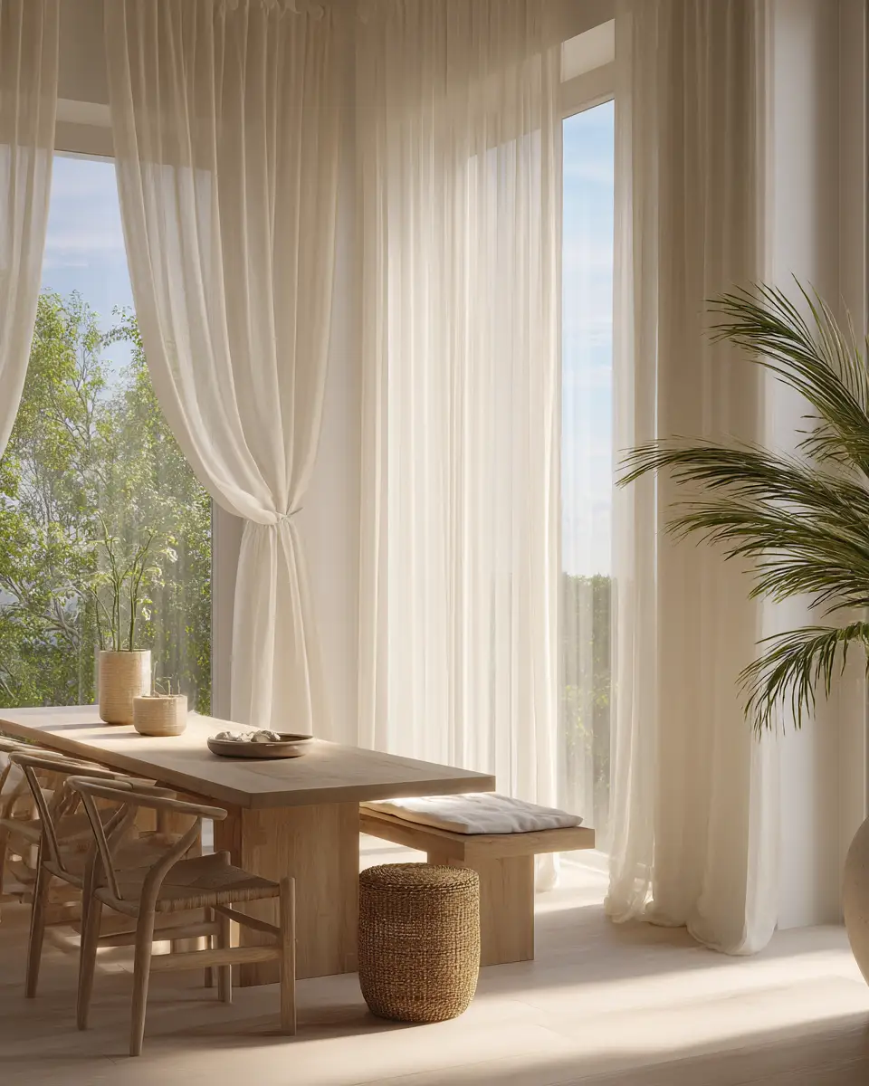 Calm Zen Dining Room Decor Ideas