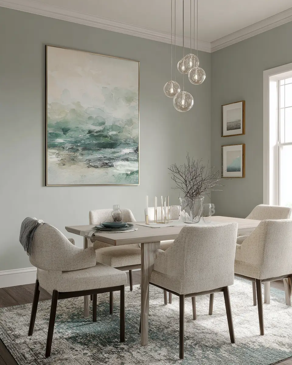 Calm Zen Dining Room Decor Ideas