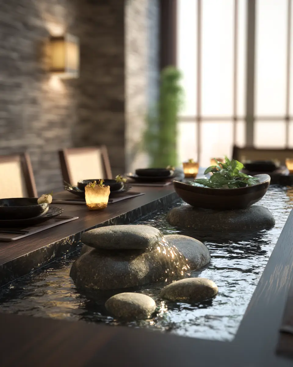 Calm Zen Dining Room Decor Ideas