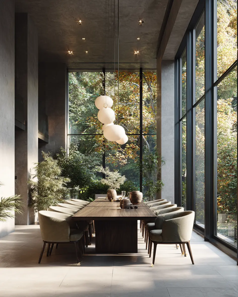 Calm Zen Dining Room Decor Ideas