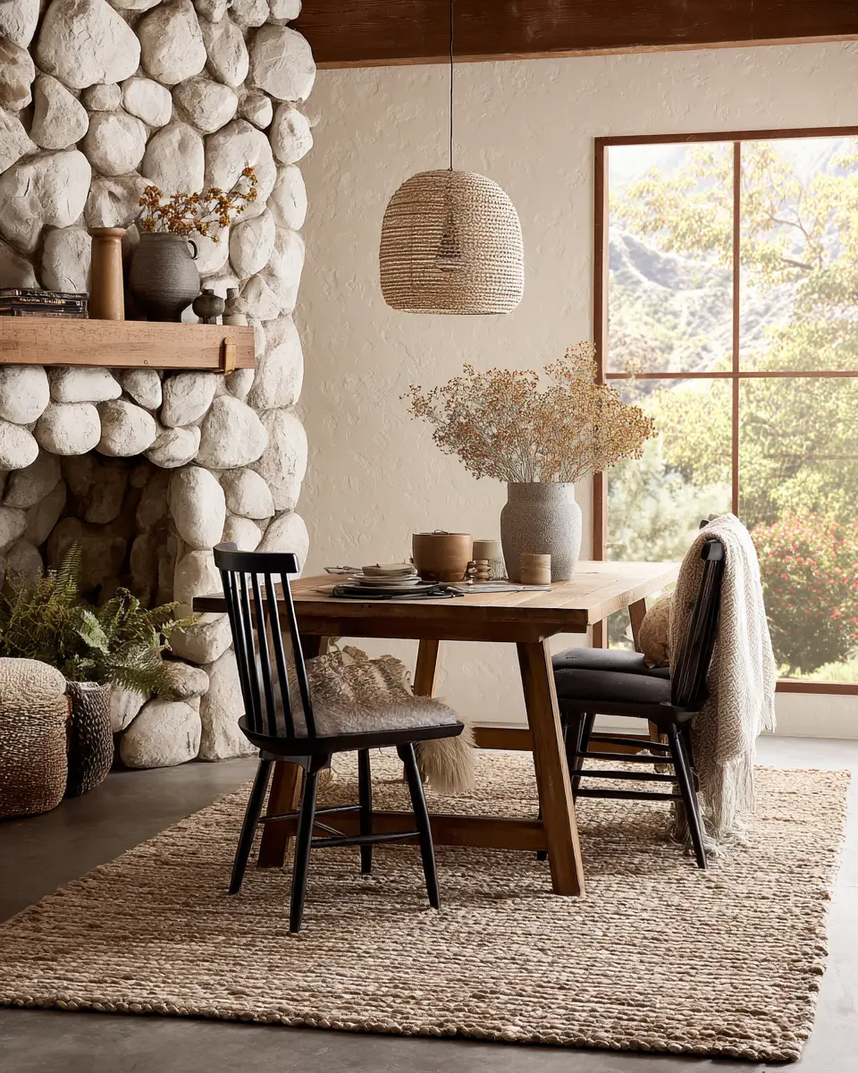 Calm Zen Dining Room Decor Ideas
