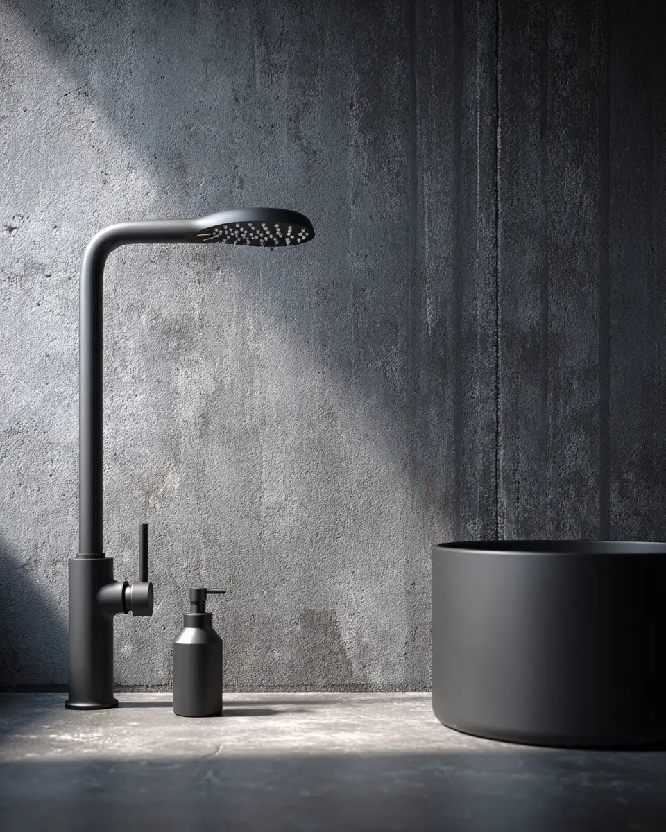 Charcoal Bathroom Decor Ideas