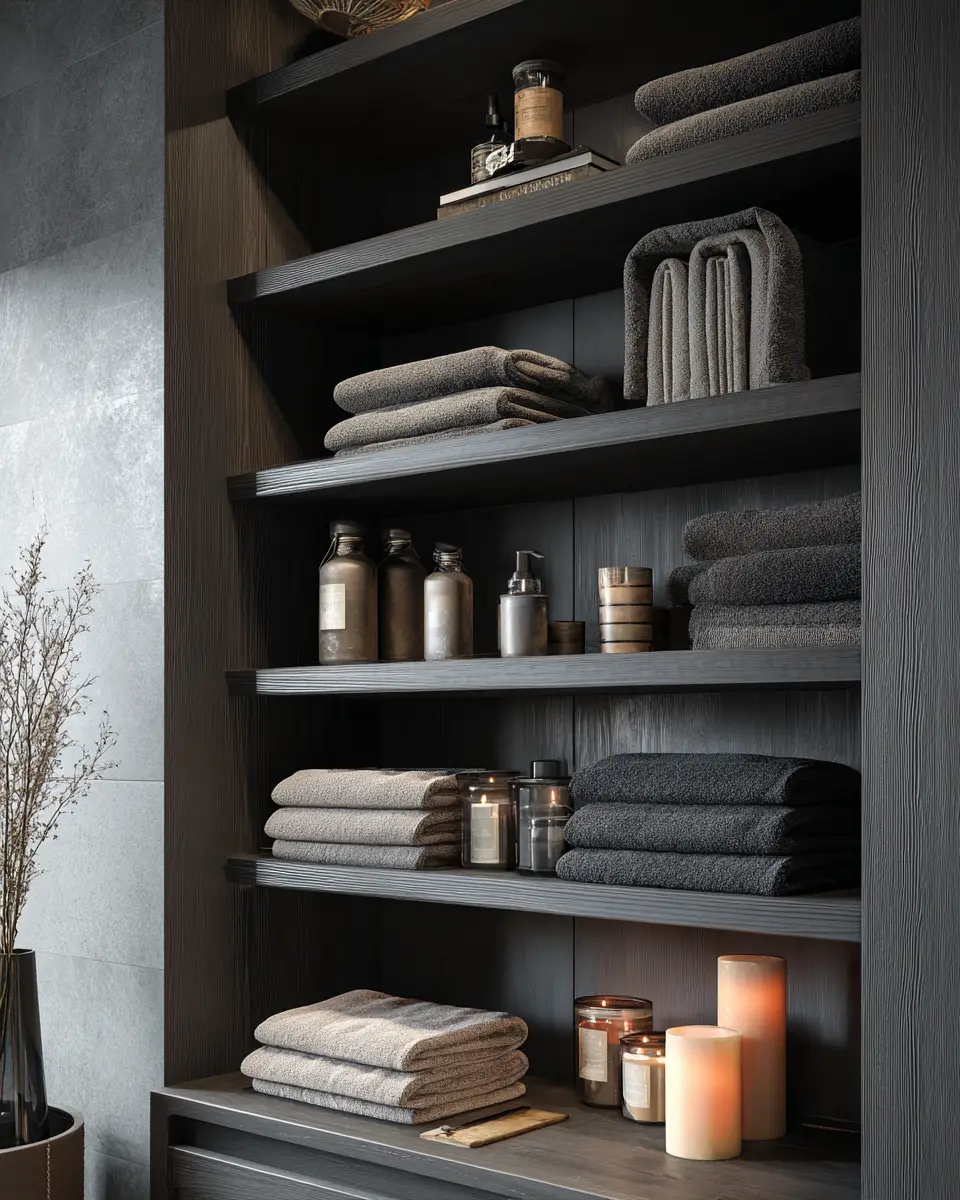 Charcoal Bathroom Decor Ideas