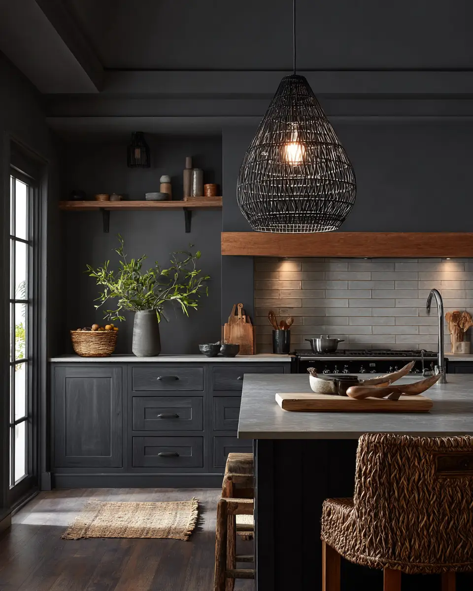 Charcoal Kitchen Decor Ideas