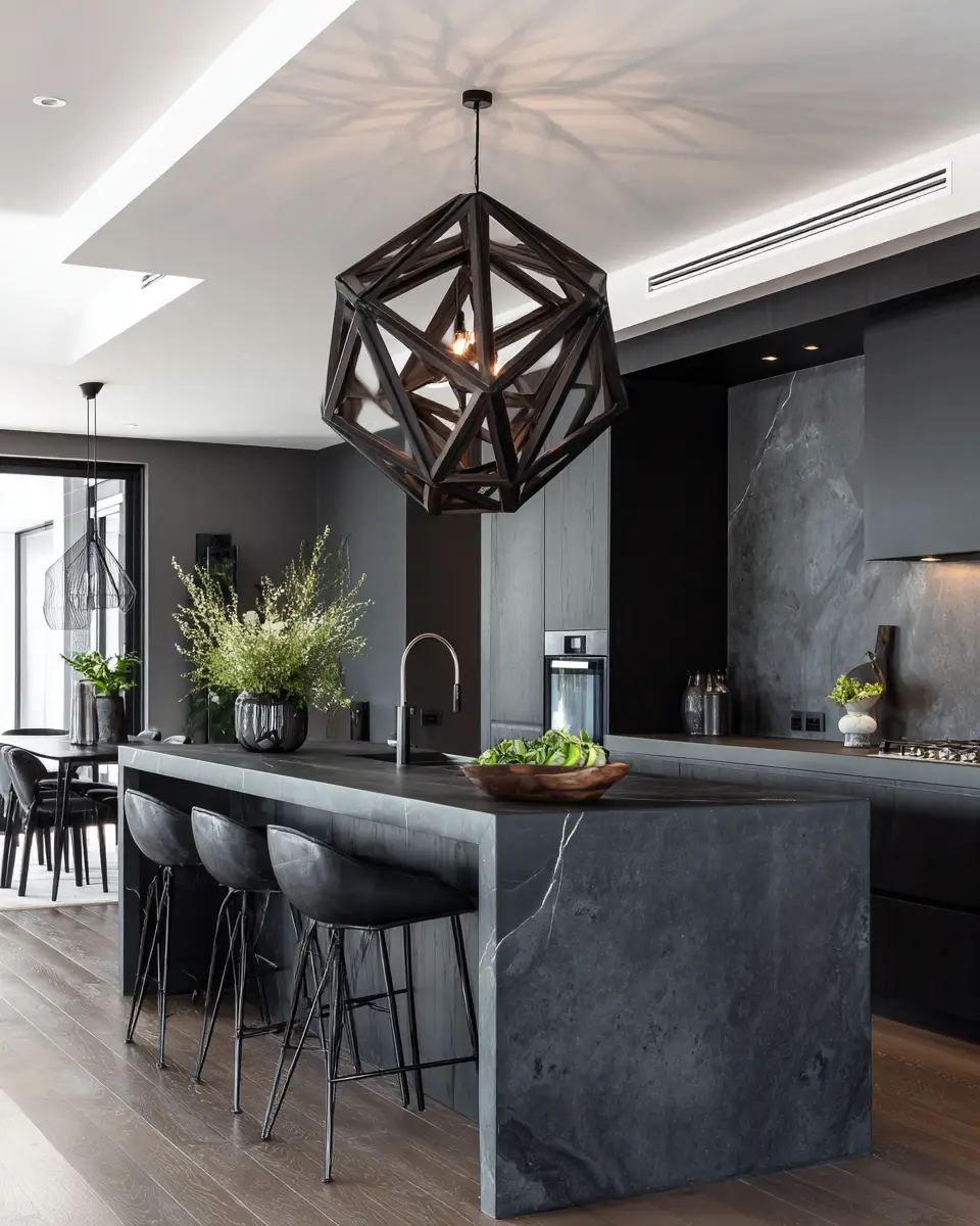 Charcoal Kitchen Decor Ideas