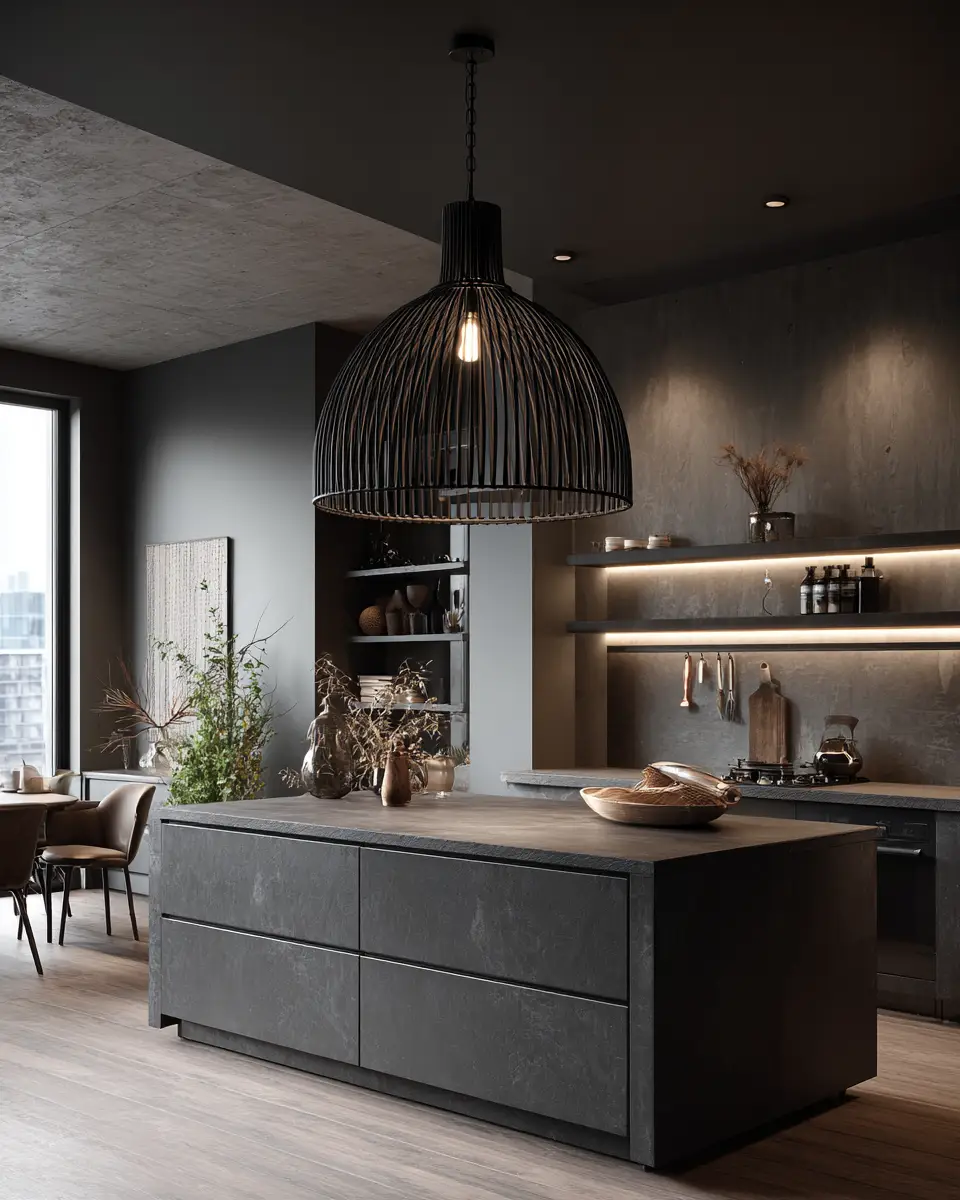 Charcoal Kitchen Decor Ideas