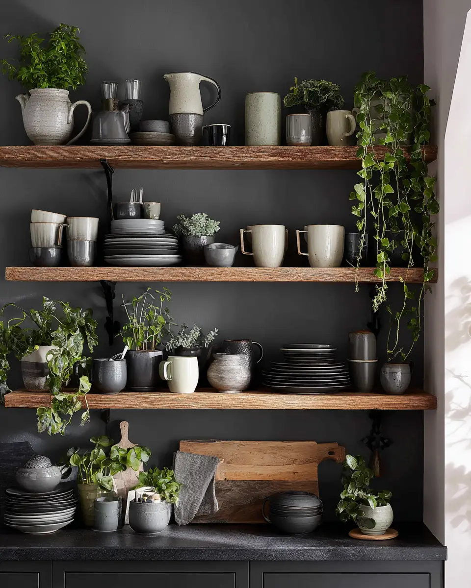 Charcoal Kitchen Decor Ideas