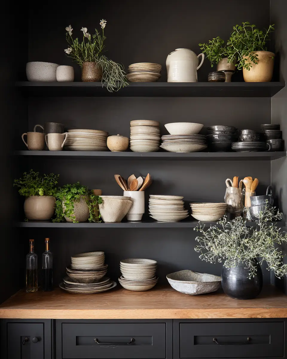 Charcoal Kitchen Decor Ideas