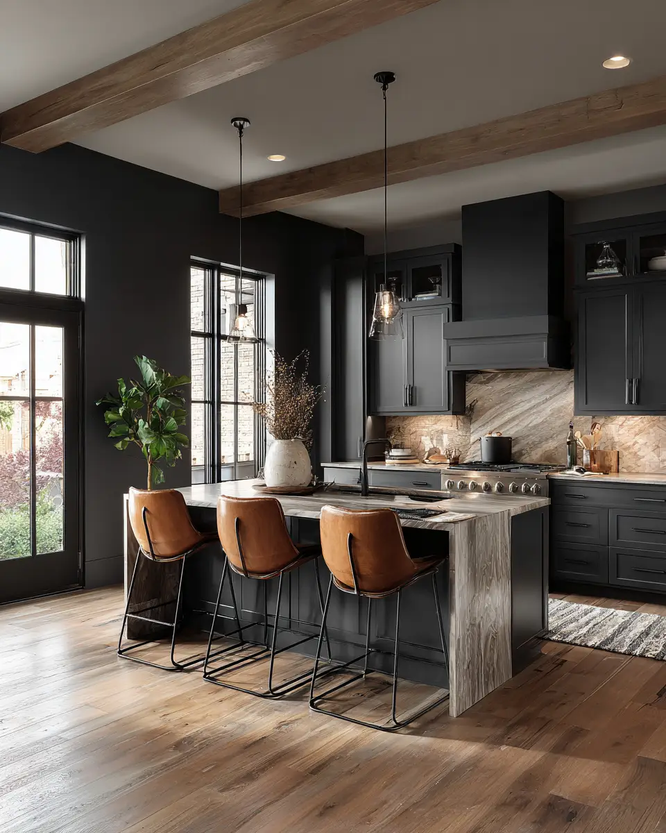 Charcoal Kitchen Decor Ideas