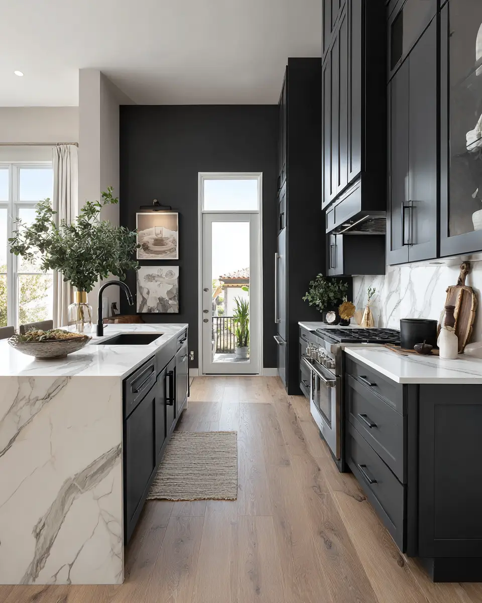 Charcoal Kitchen Decor Ideas