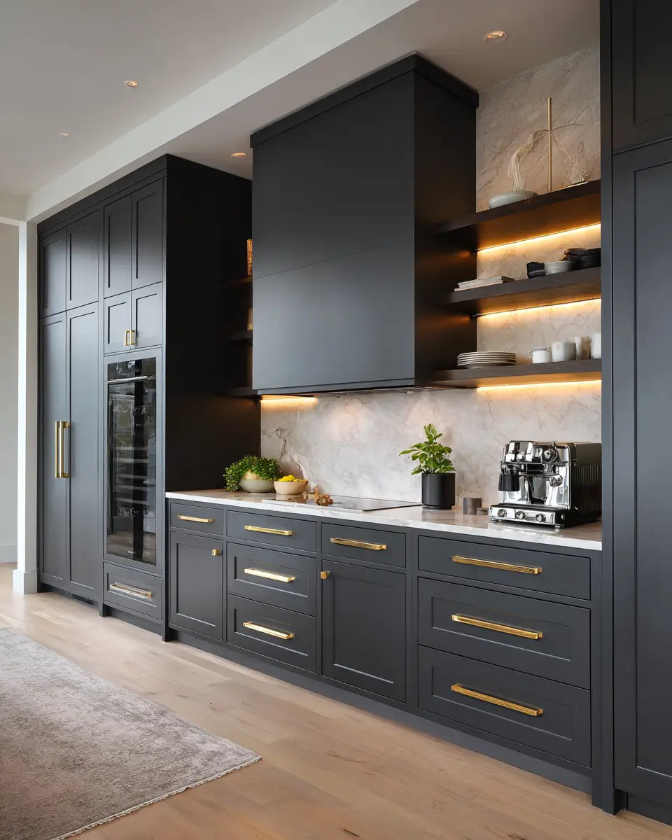 Charcoal Kitchen Decor Ideas