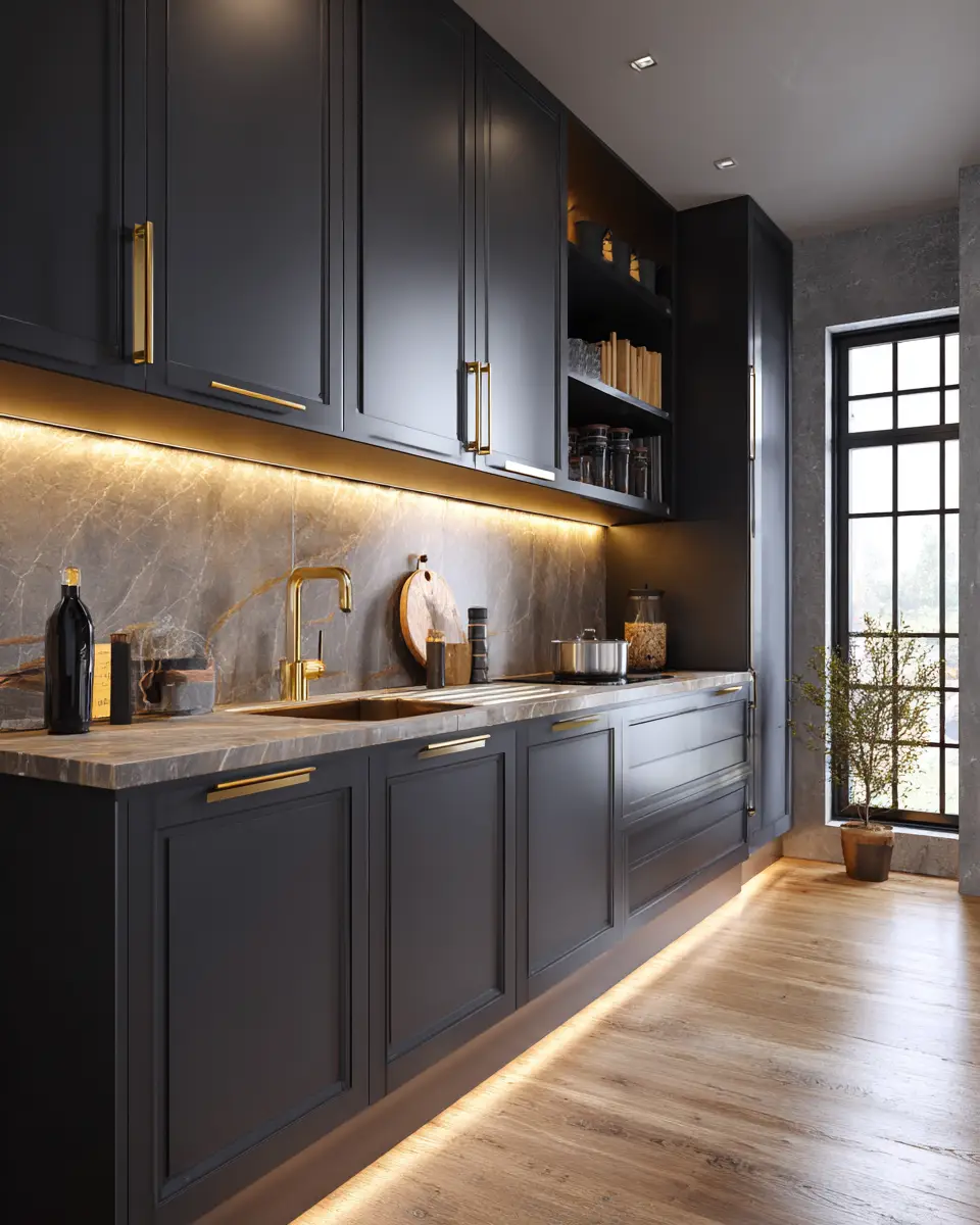 Charcoal Kitchen Decor Ideas