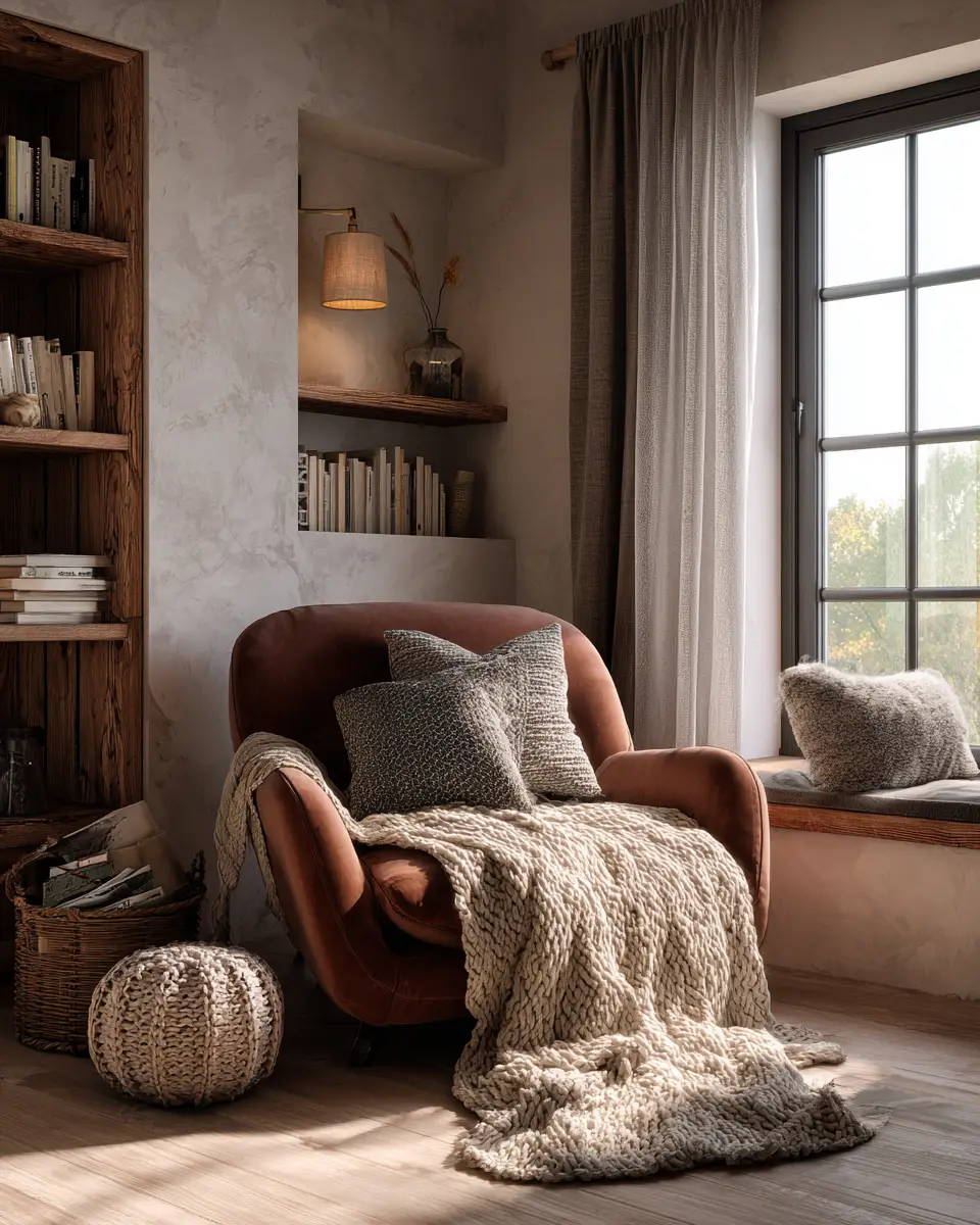 Chocolate Brown Boho Bedroom Decor Ideas