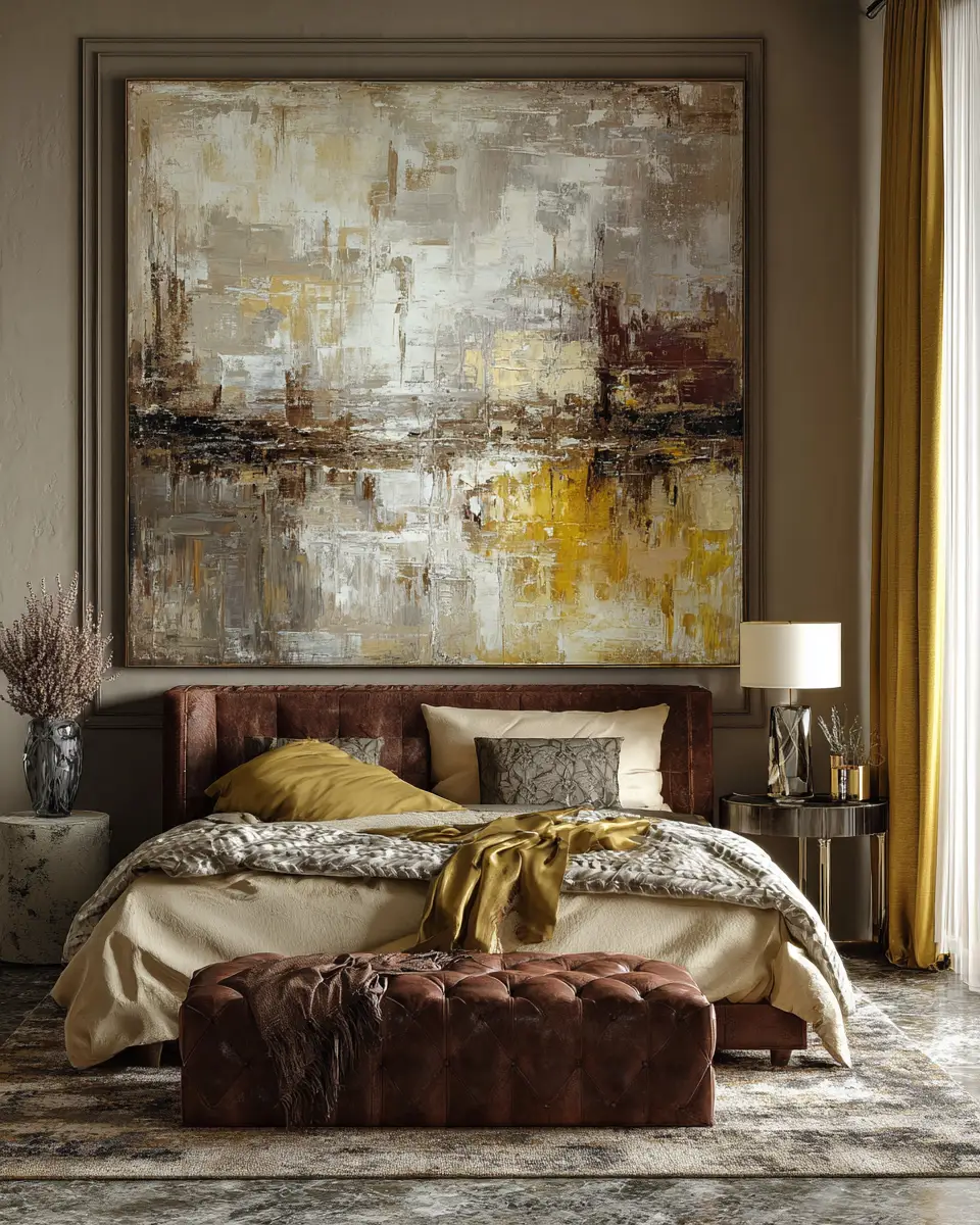 Chocolate Brown Classic Bedroom Decor Ideas