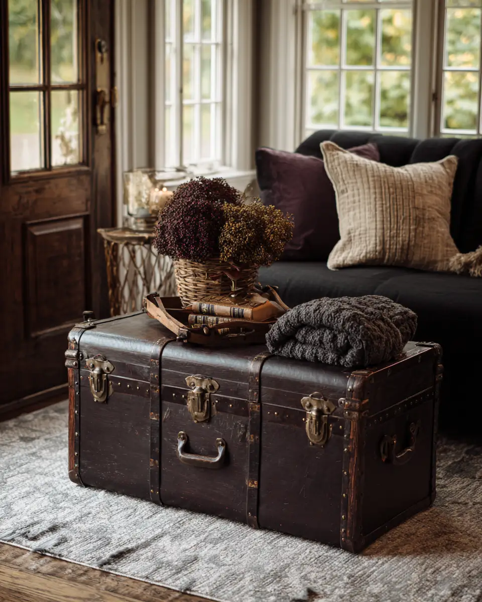 Chocolate Brown Classic Garage Decor Ideas