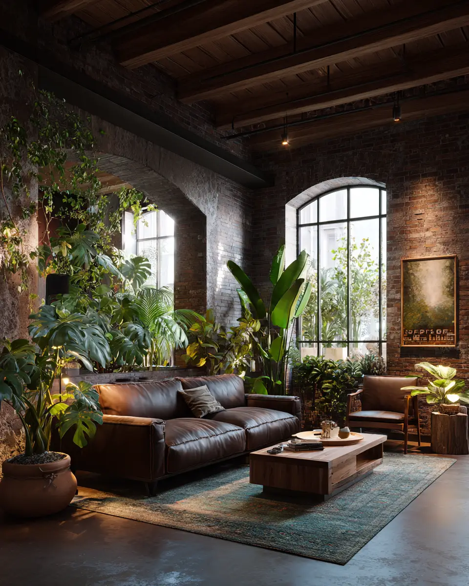 Chocolate Brown Classic Living Room Decor Ideas