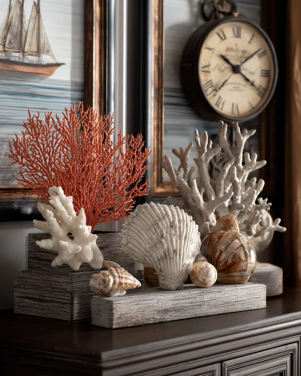 Chocolate Brown Coastal Bedroom Decor Ideas - Featured