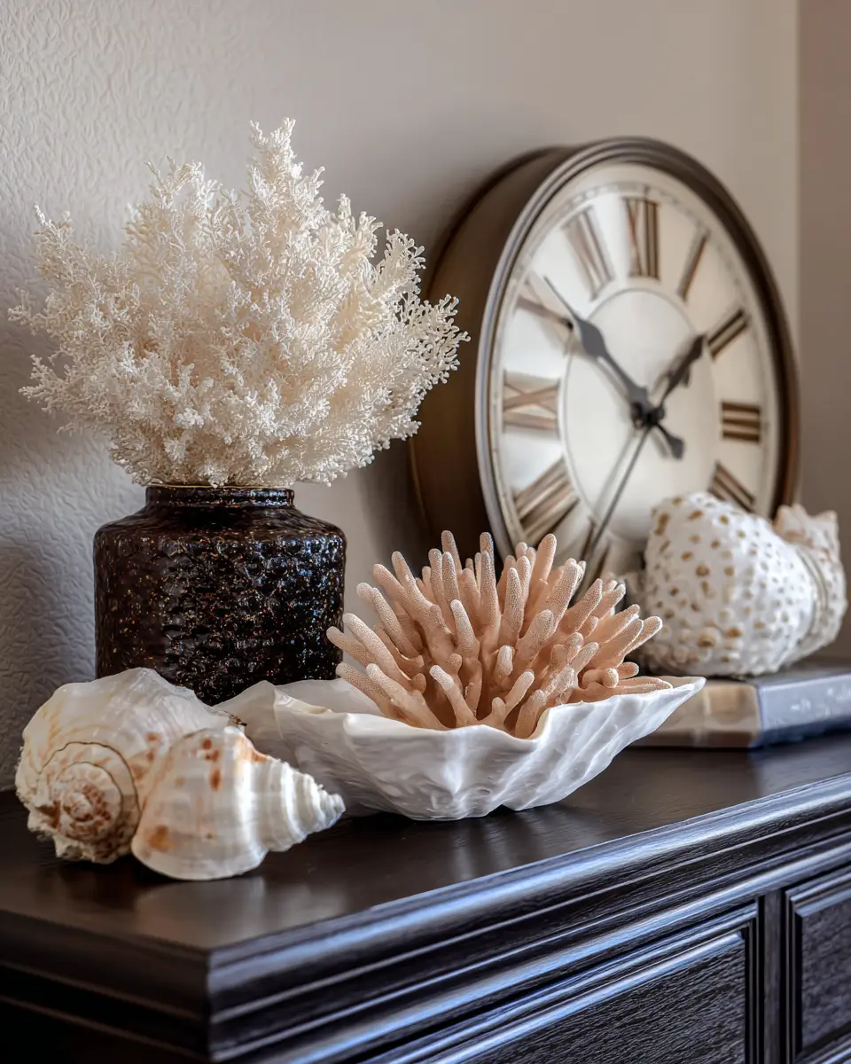 Chocolate Brown Coastal Bedroom Decor Ideas