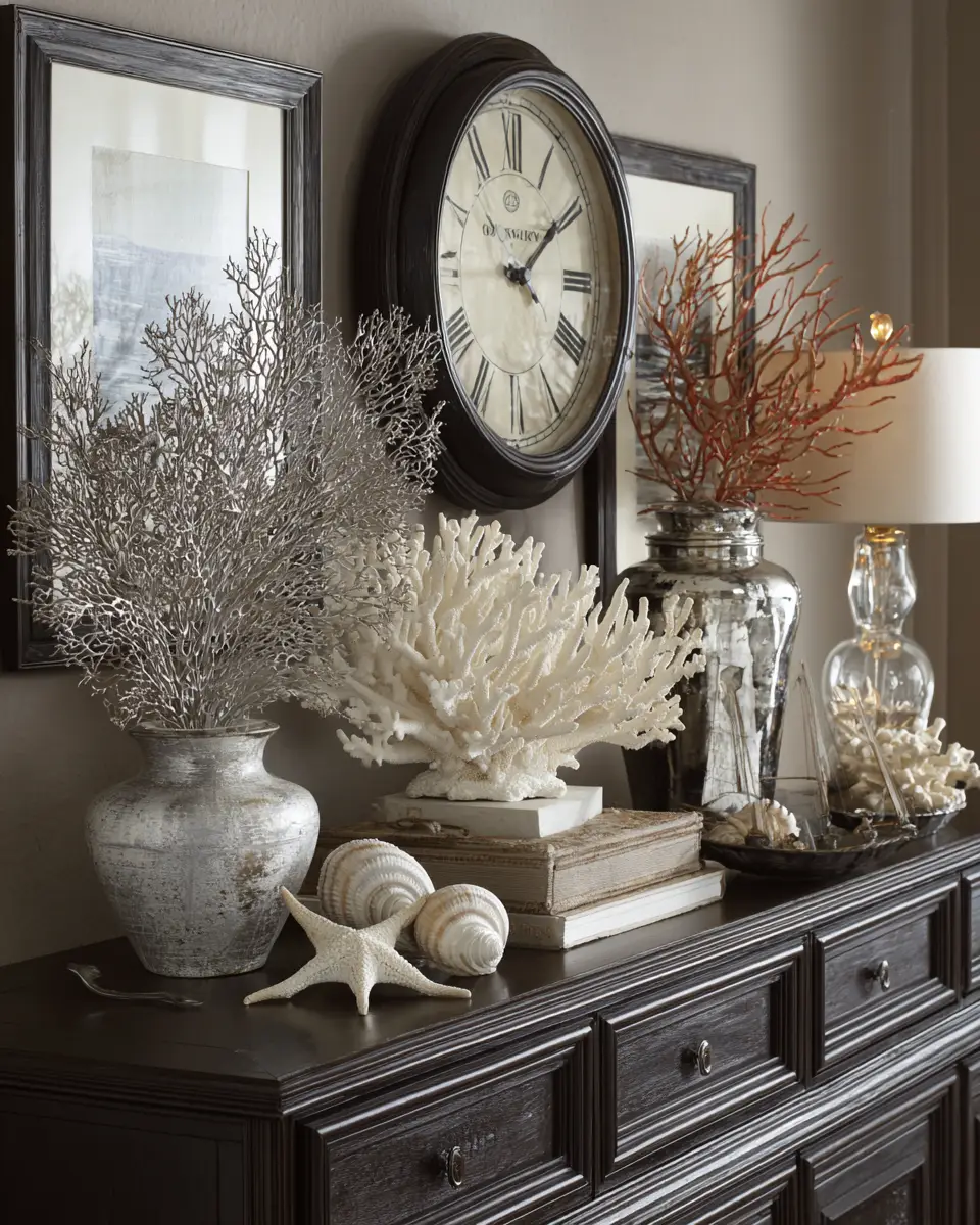 Chocolate Brown Coastal Bedroom Decor Ideas