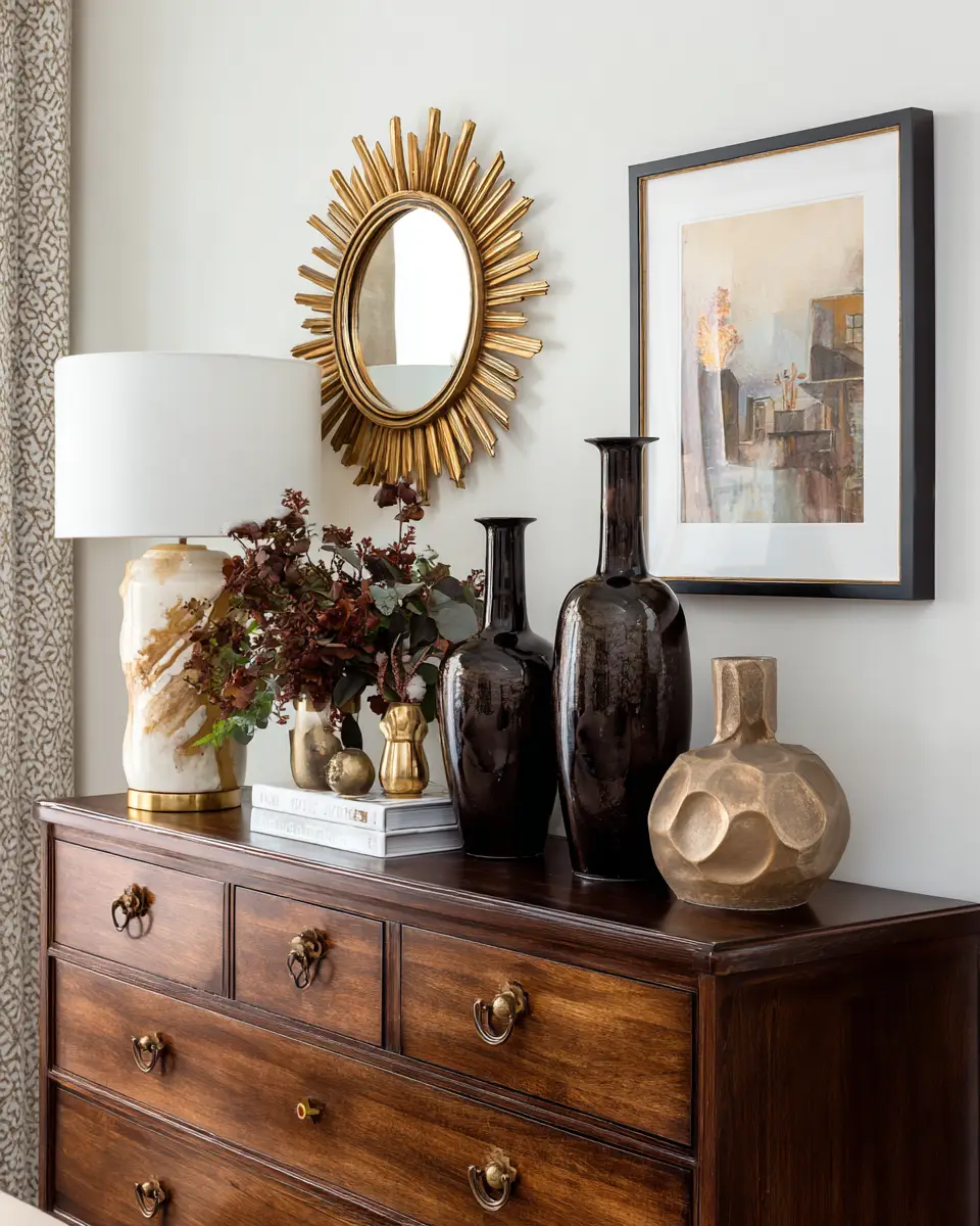 Chocolate Brown Eclectic Bedroom Decor Ideas