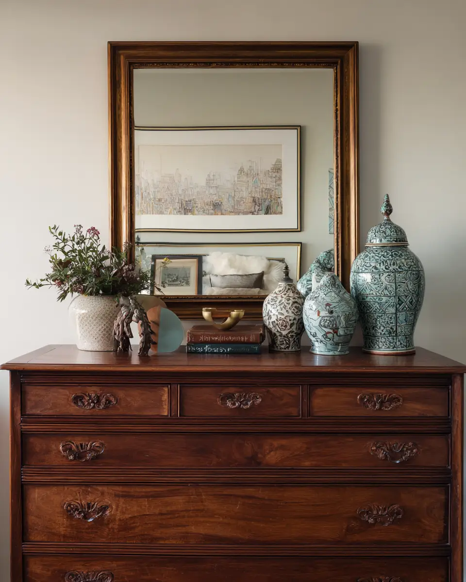 Chocolate Brown Eclectic Bedroom Decor Ideas