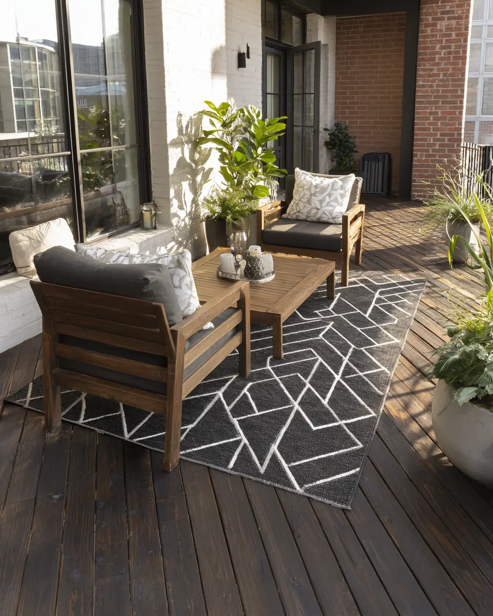 Chocolate Brown Industrial Porch Decor Ideas