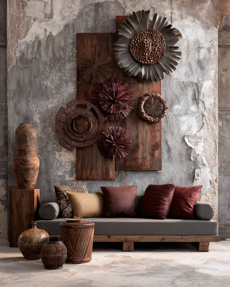 Chocolate Brown Industrial Porch Decor Ideas