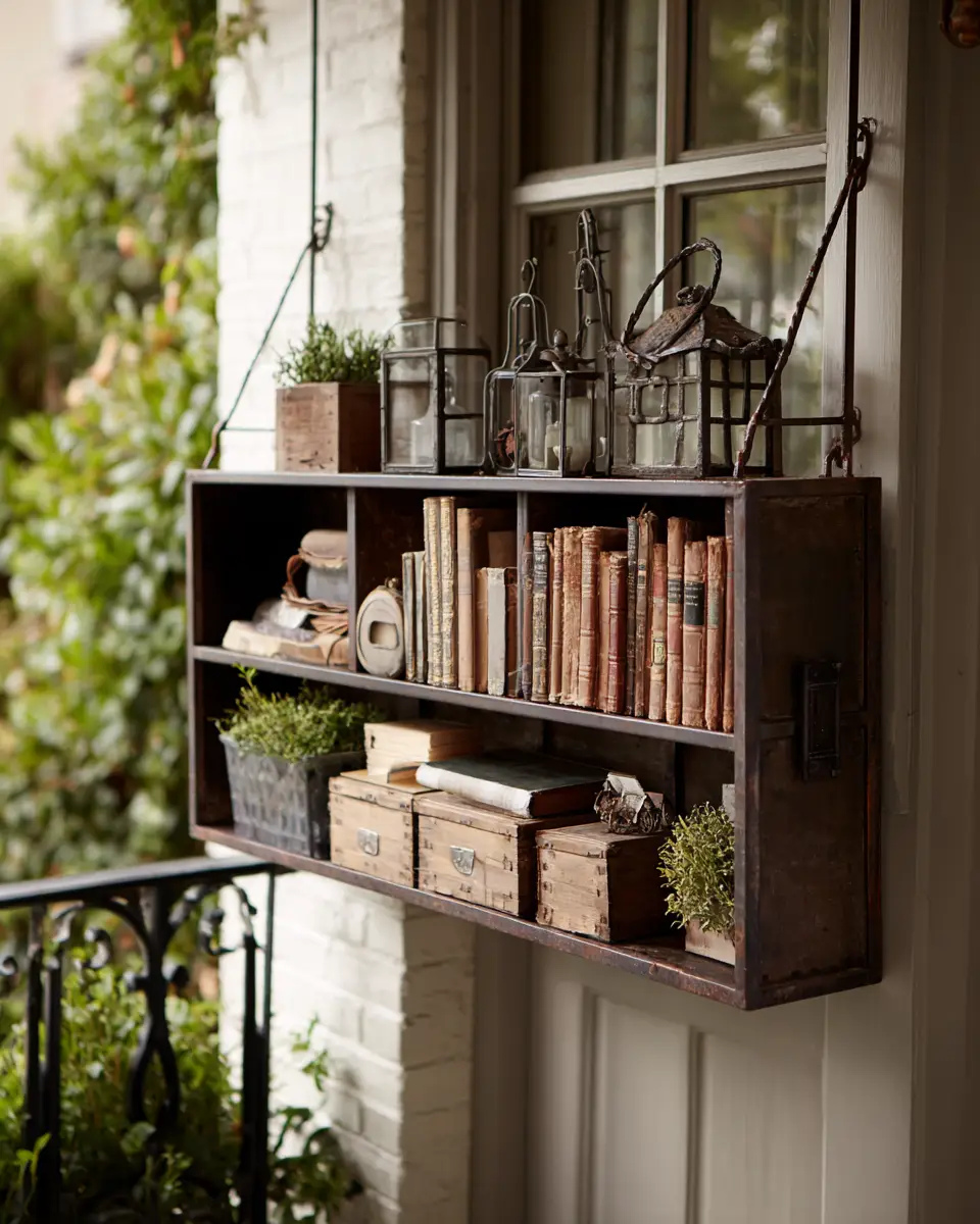 Chocolate Brown Industrial Porch Decor Ideas