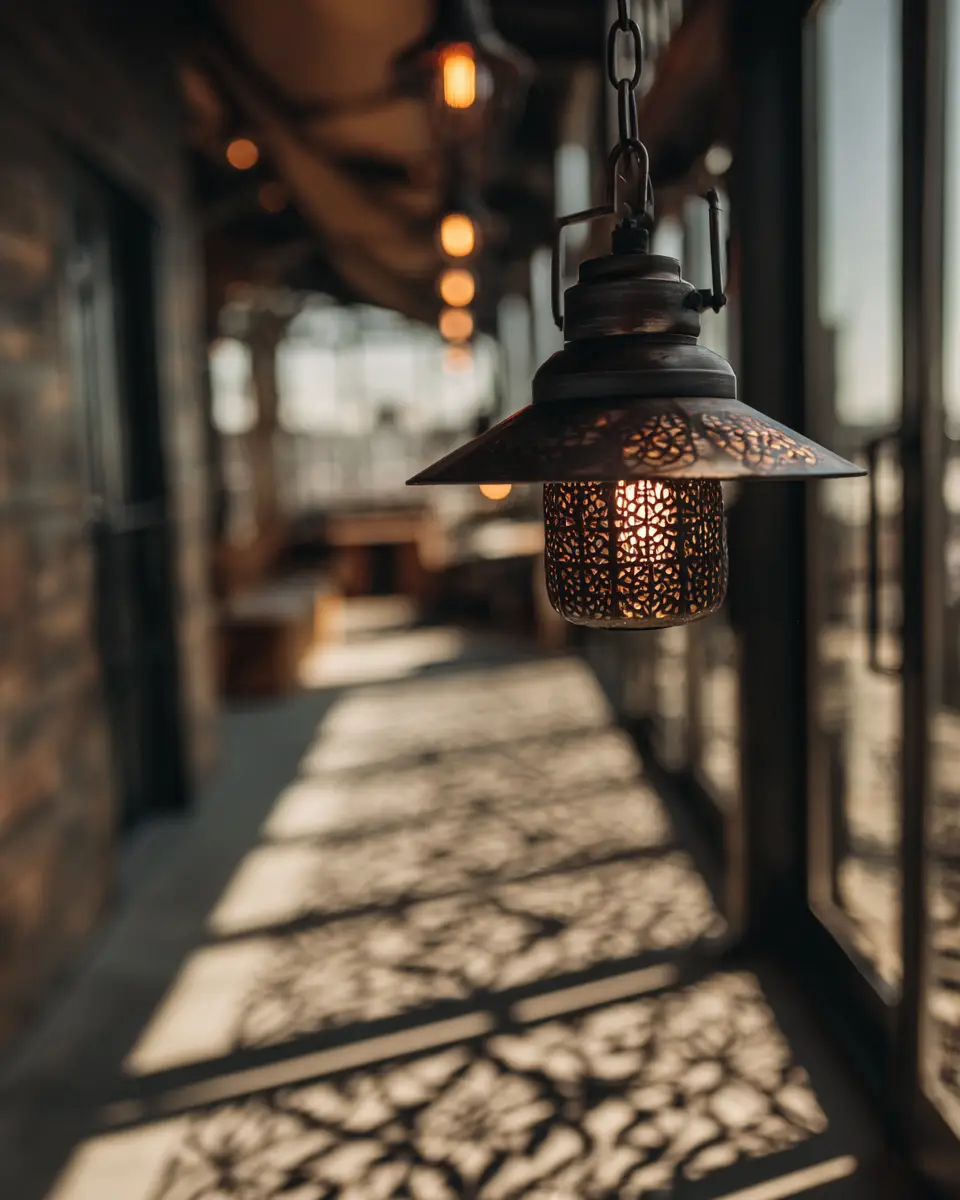 Chocolate Brown Industrial Porch Decor Ideas