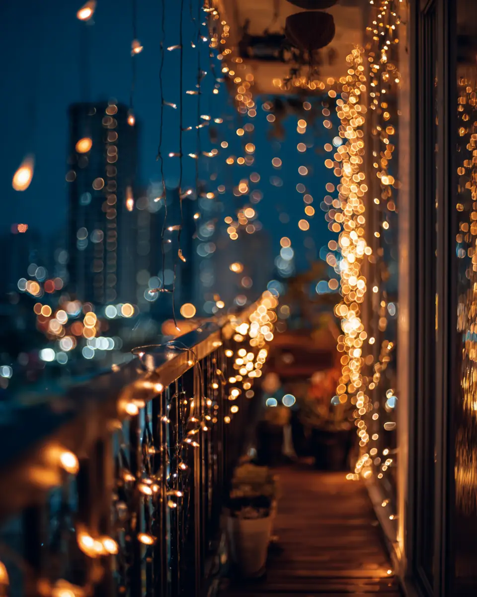 Chocolate Brown Rustic Balcony Decor Ideas