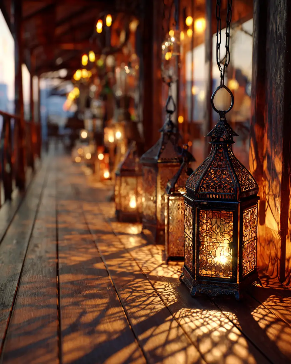 Chocolate Brown Rustic Balcony Decor Ideas