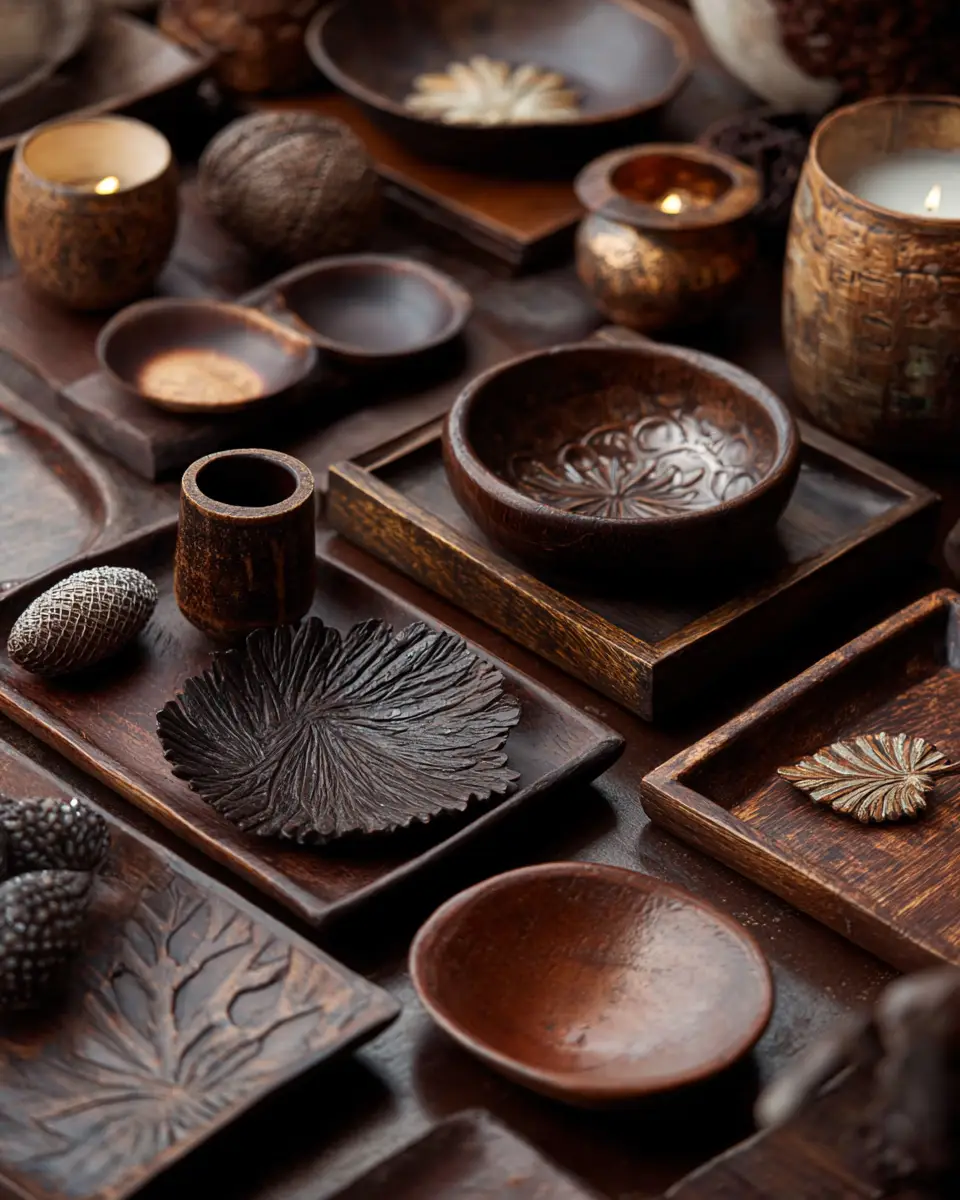 Chocolate Brown Traditional Balcony Decor Ideas