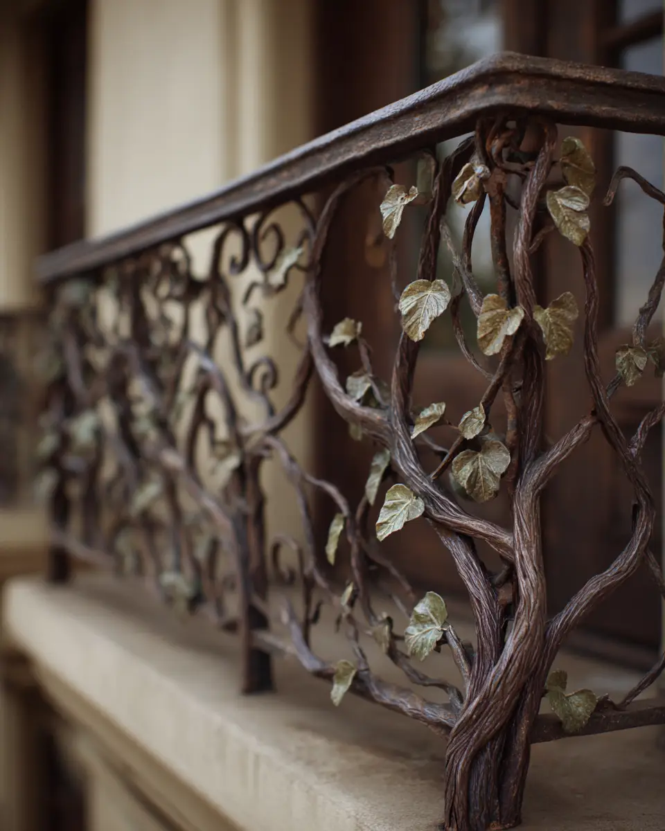 Chocolate Brown Traditional Balcony Decor Ideas