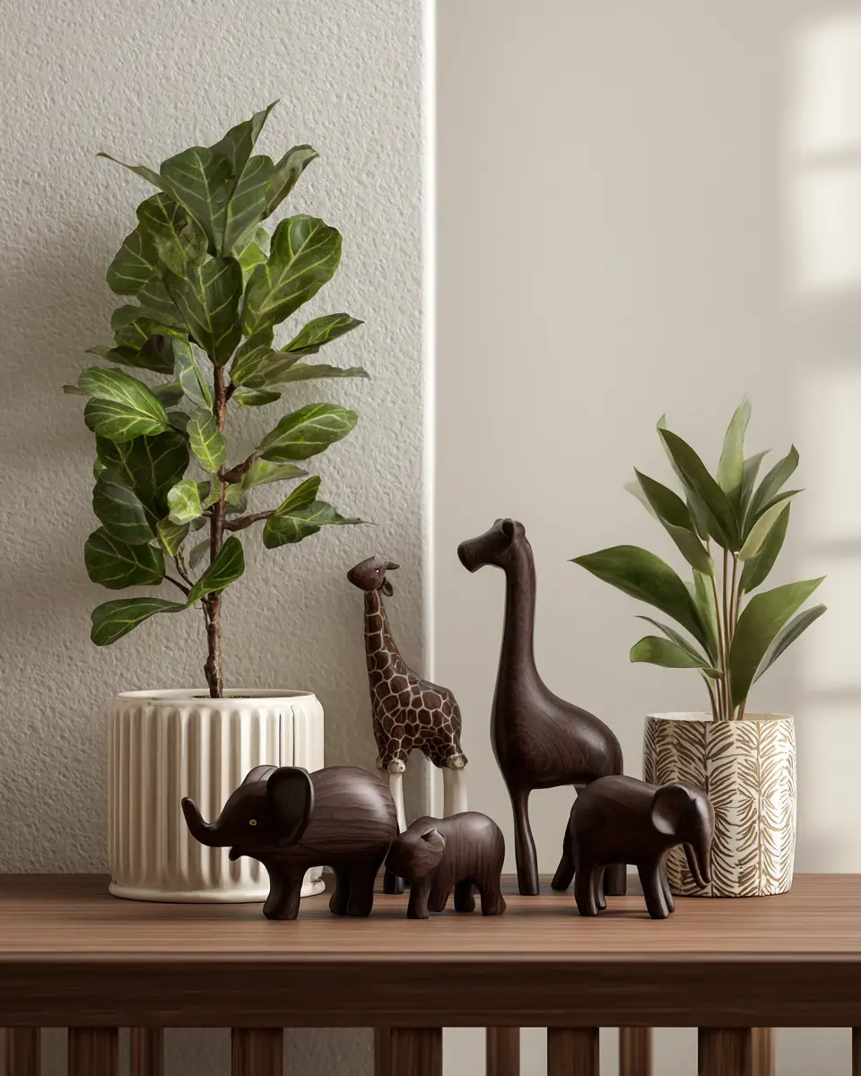 Chocolate Brown Traditional Nursery Decor Ideas