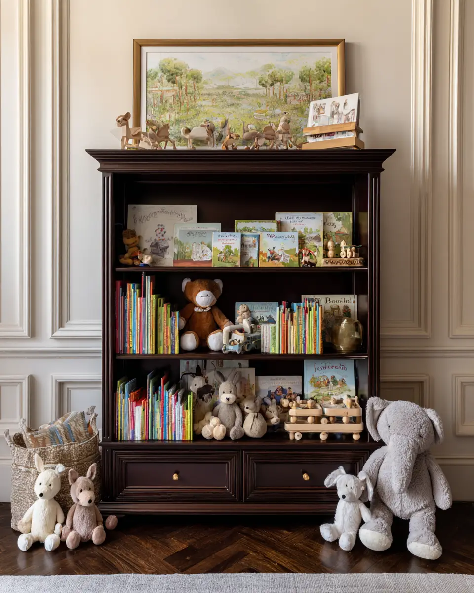 Chocolate Brown Traditional Nursery Decor Ideas
