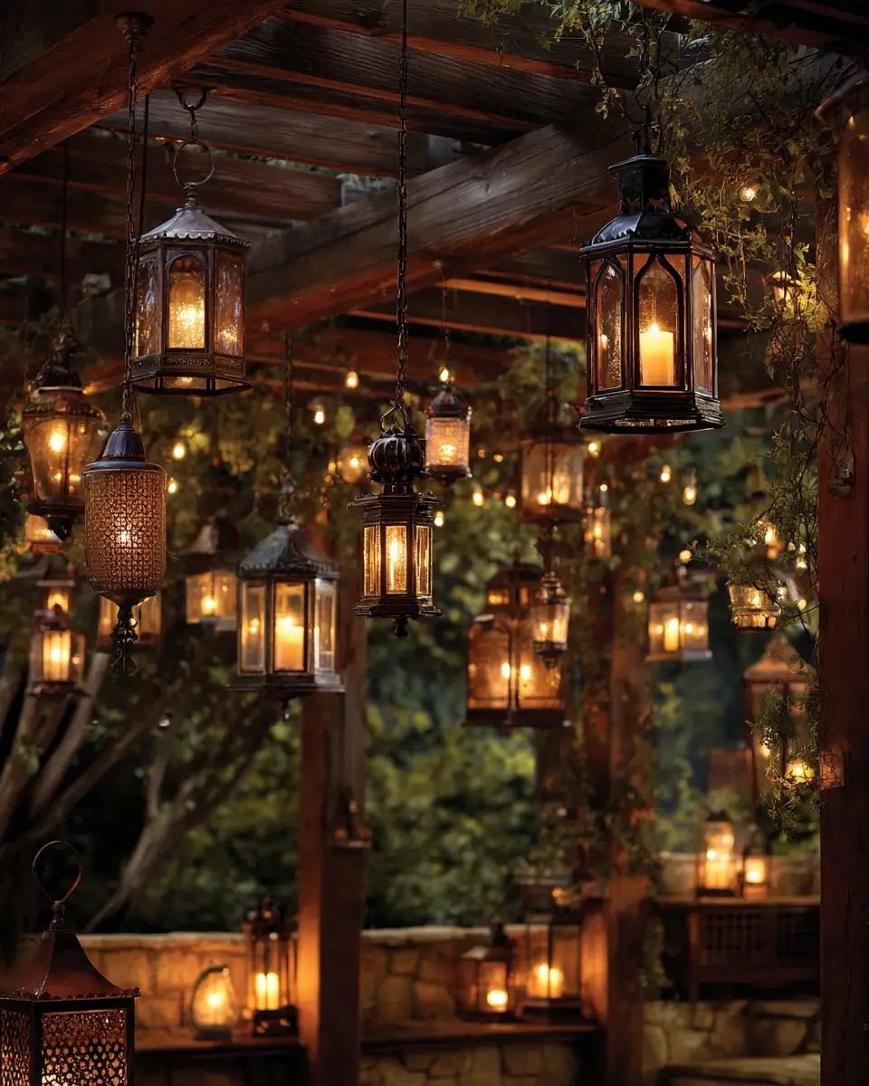 Chocolate Brown Traditional Patio Decor Ideas