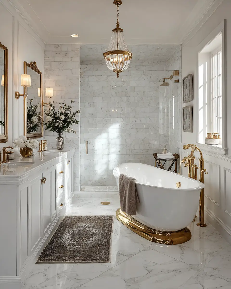 Classic Bathroom Decor Ideas - Featured