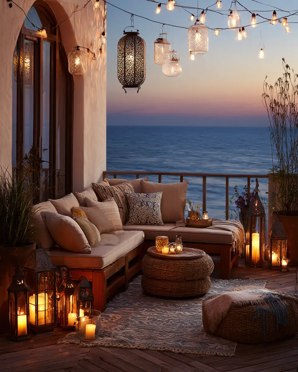 Coastal Balcony Decor Ideas