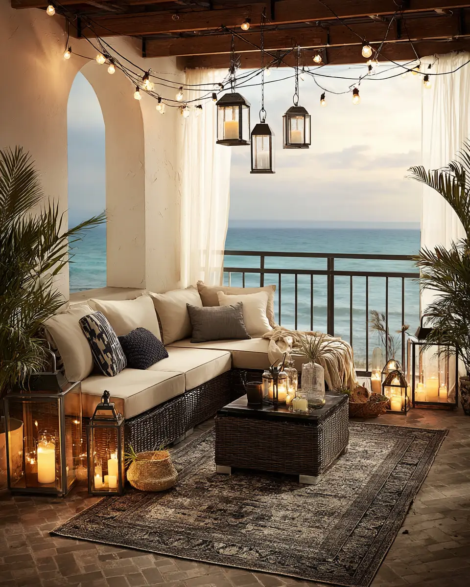 Coastal Balcony Decor Ideas