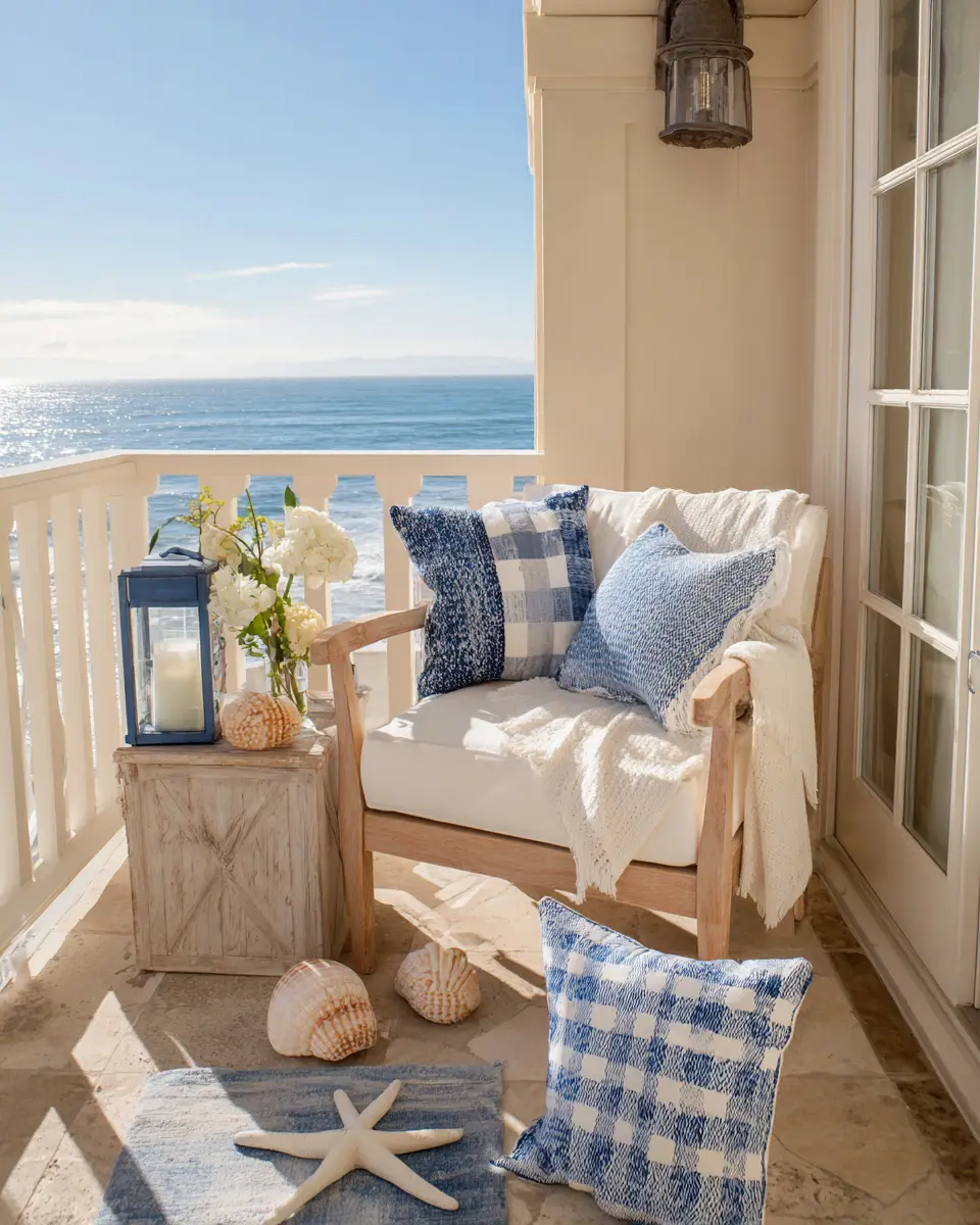 Coastal Balcony Decor Ideas