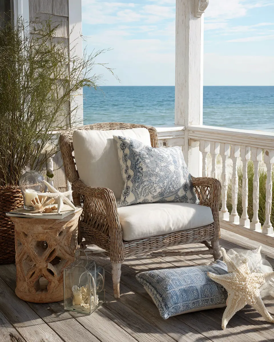 Coastal Balcony Decor Ideas