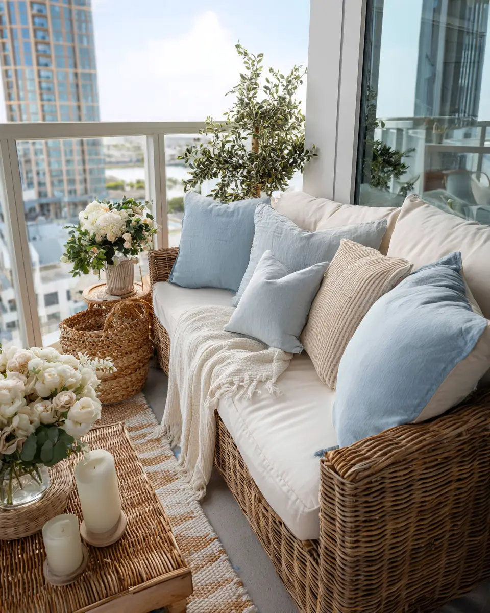 Coastal Balcony Decor Ideas